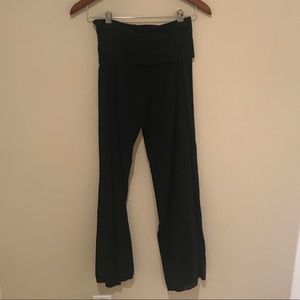 hard tail black yoga pants